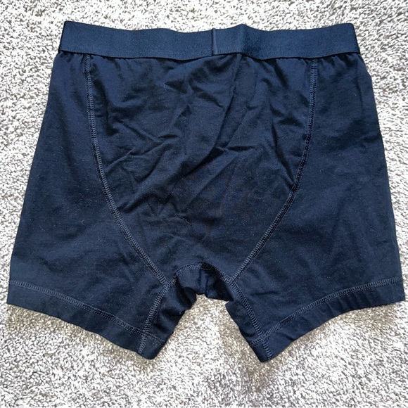 Black Tagless Spandex/Cotton Blend Boxer Briefs - Picture 5 of 6